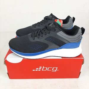 bcg Men's Black and Blue Athletic Shoes